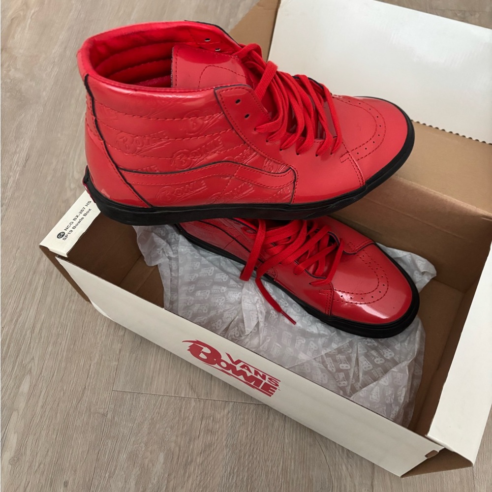 NEW Vans David Bowie Ziggy Stardust in box, unworn!